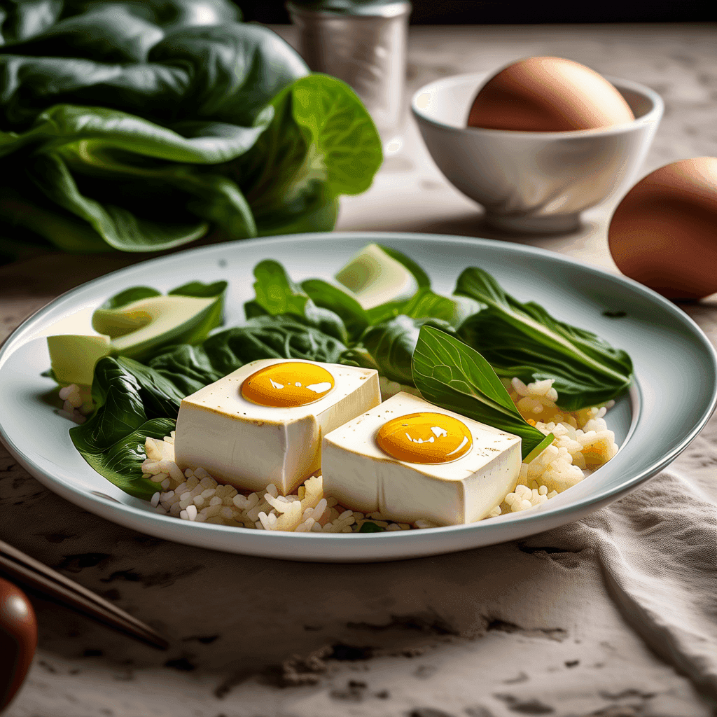 Soy-Braised Tofu & Eggs