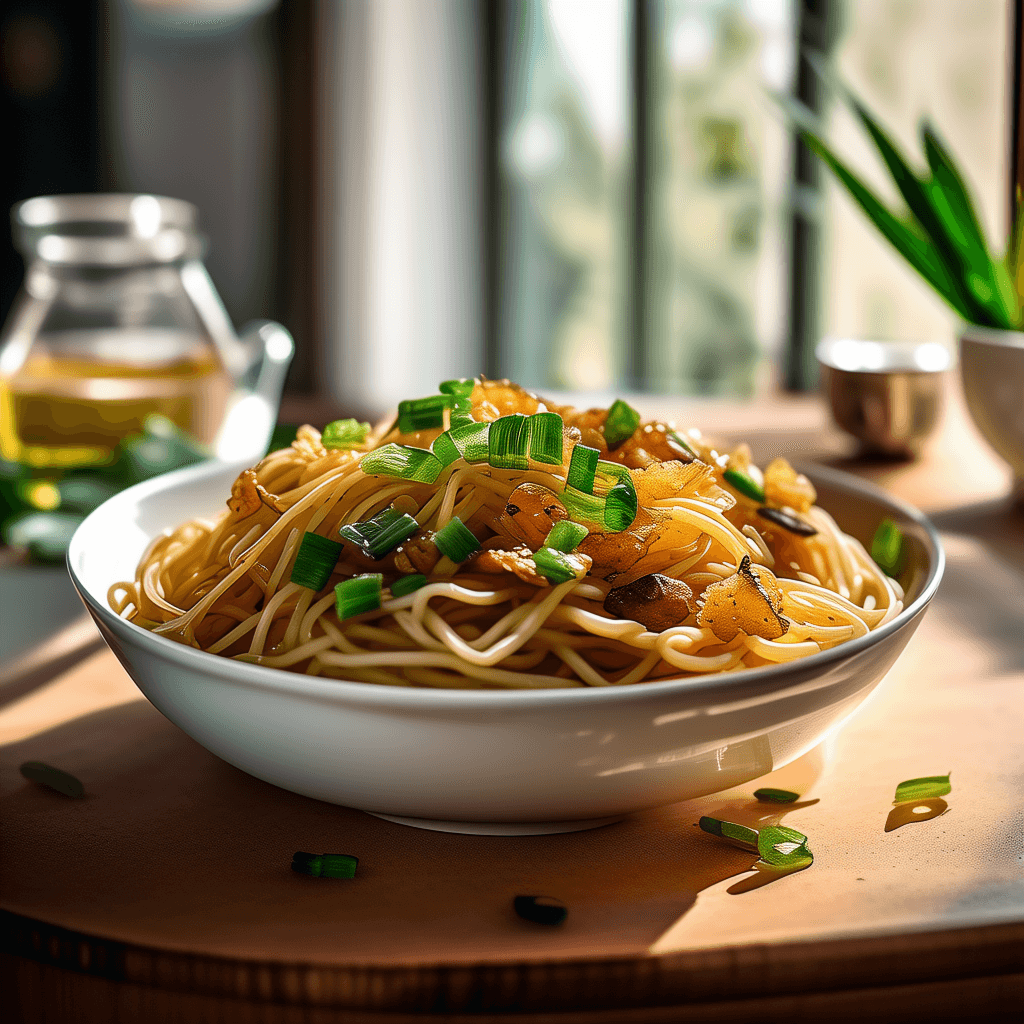 Scallion Oil Noodles