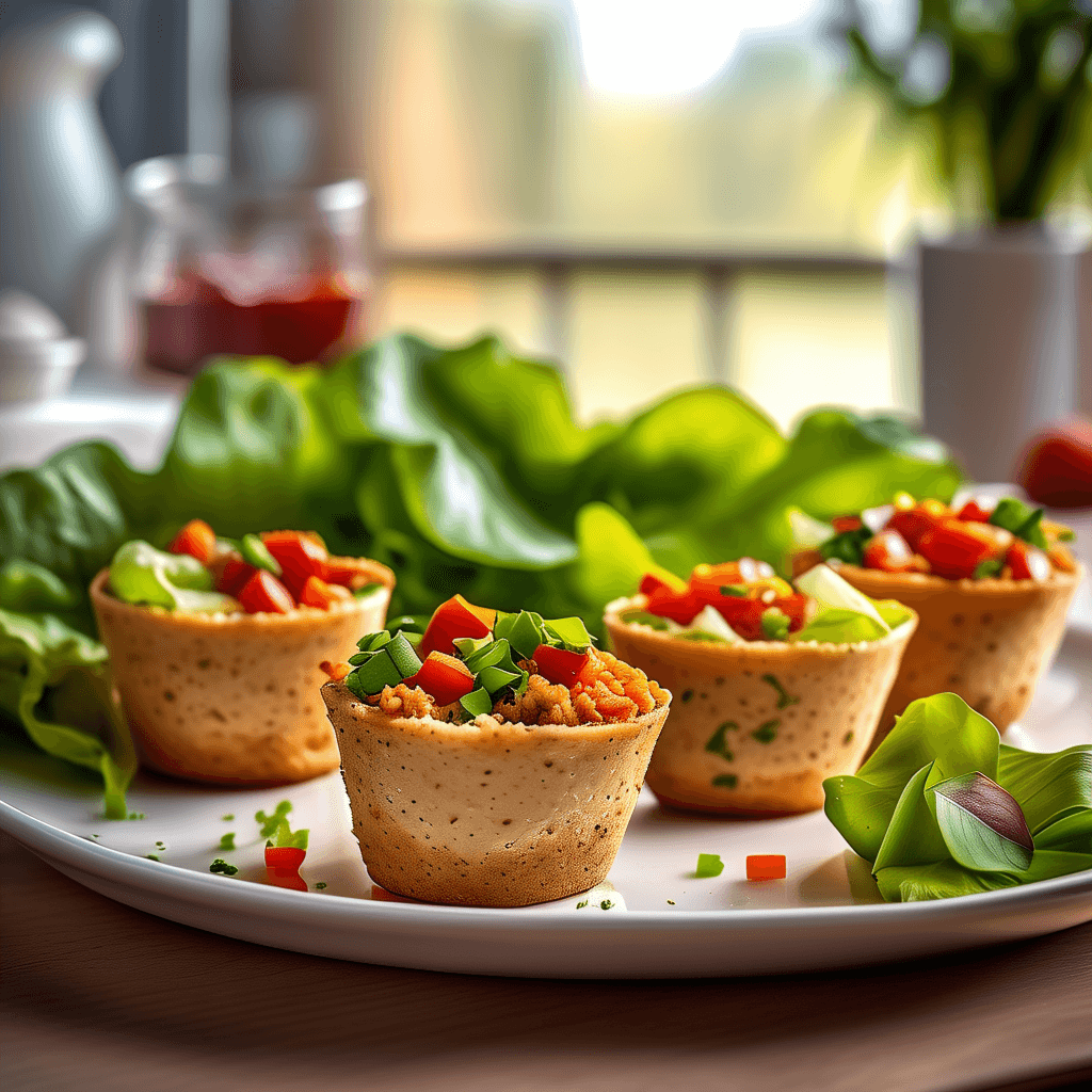 Chinese Chicken Lettuce Cups