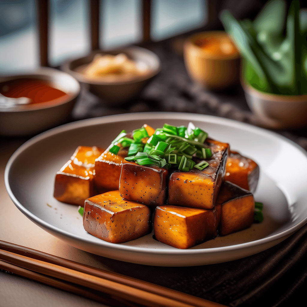 Red-Cooked Tofu