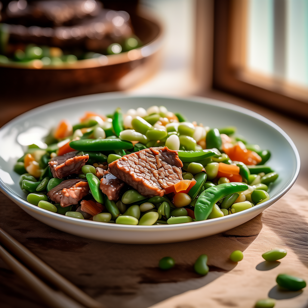 Beef & Snow Pea Stir-Fry