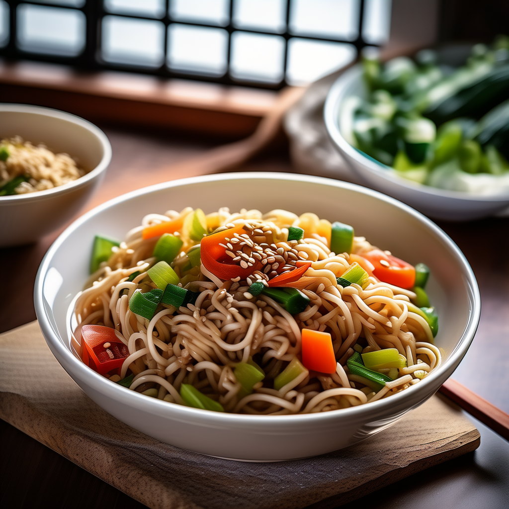 Soy Ginger Noodles
