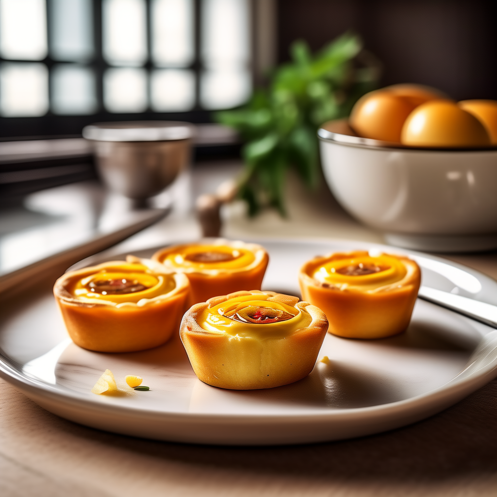 Baked Chinese Egg Tarts
