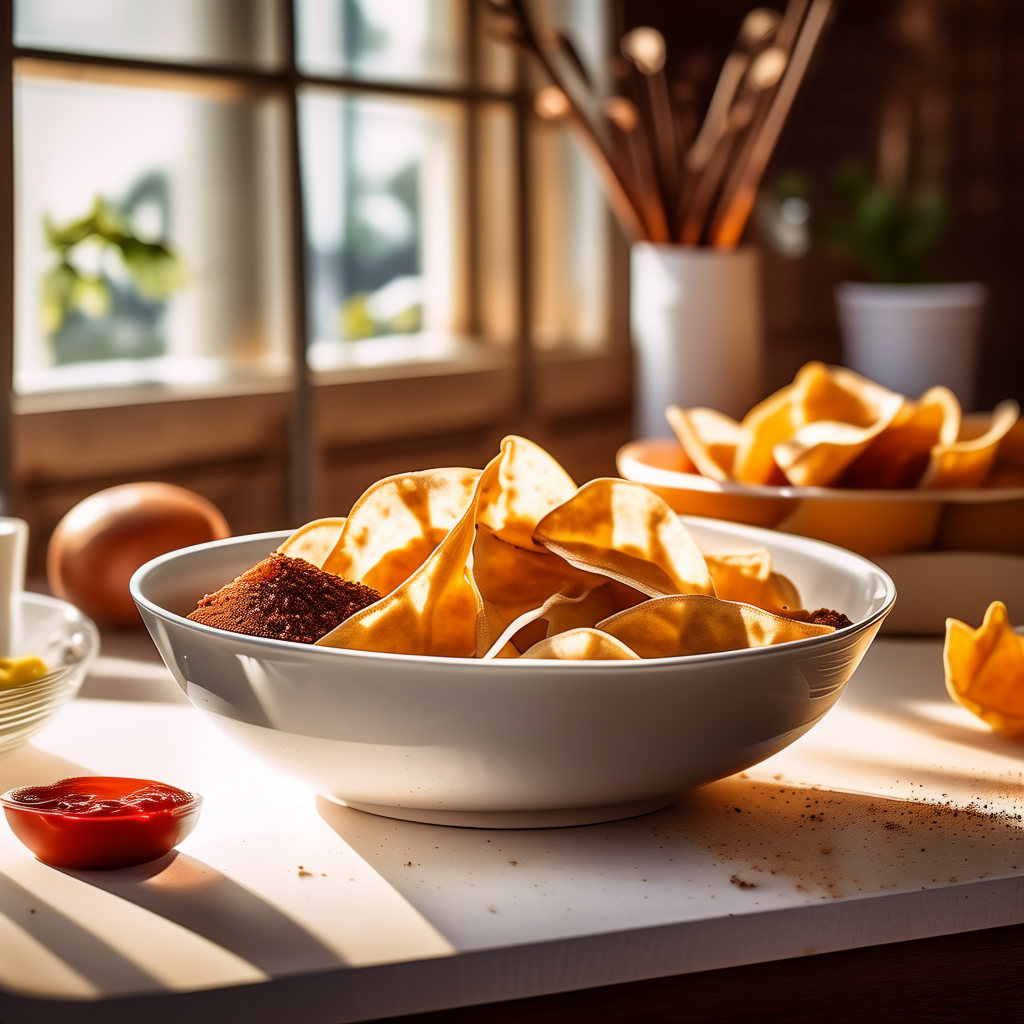 Crispy Wonton Chips
