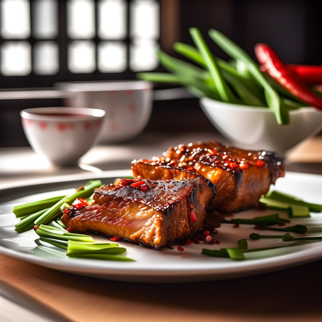 Steamed Garlic Pork Ribs