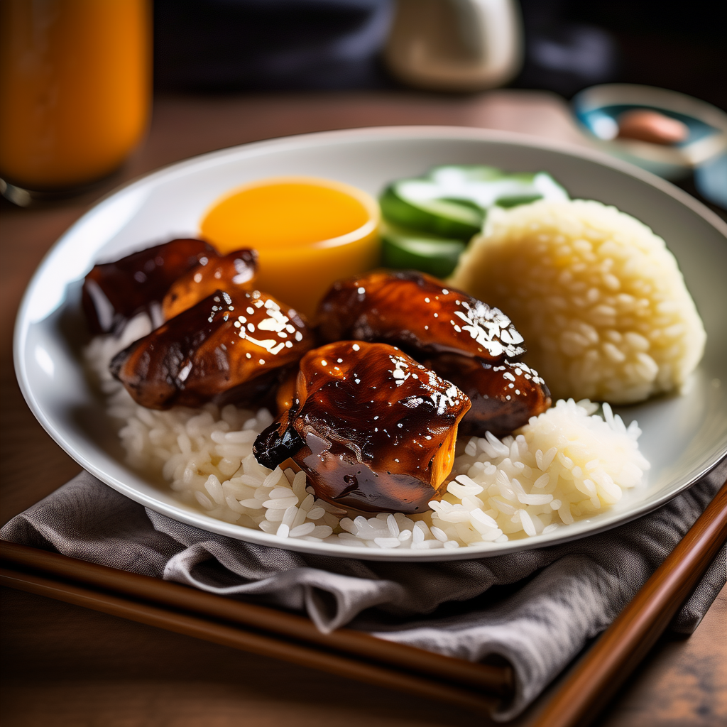 Soy Sauce Braised Chicken Thighs