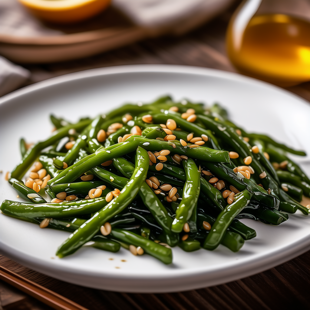 Garlic-Braised Green Beans